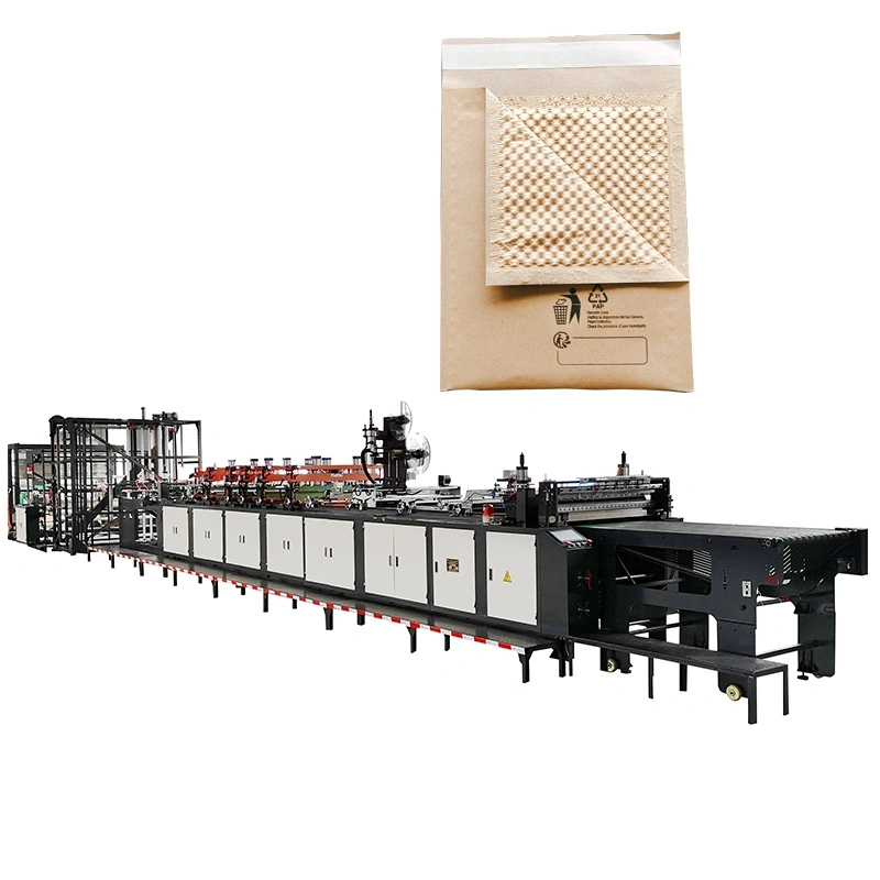 Automatic Kraft Paper Bulla Mailer Faciens Machina